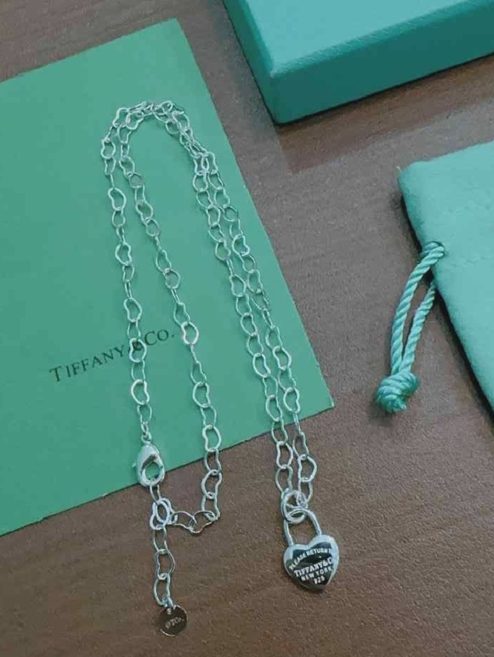 Silver Heart Necklace - Picture 2 of 6